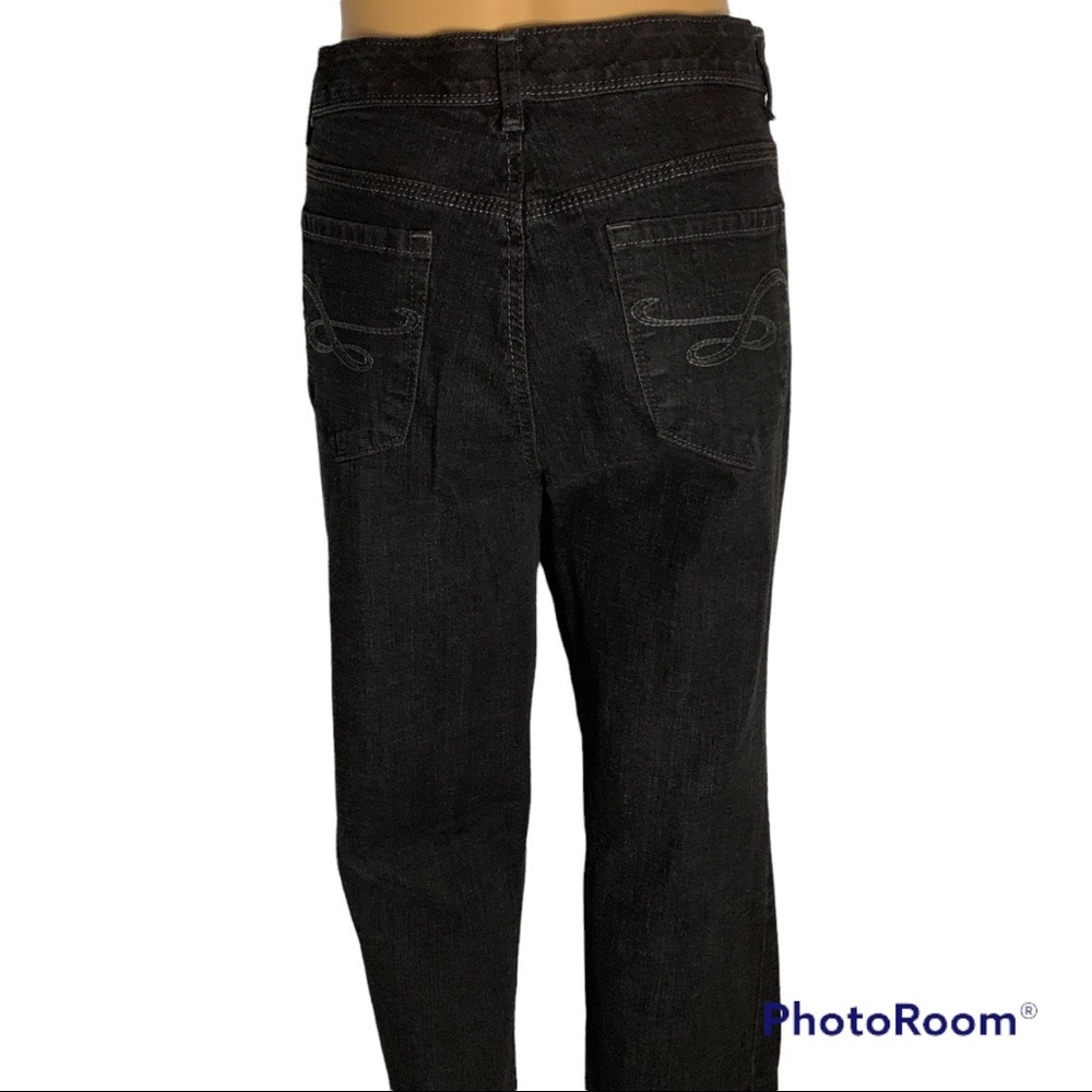 Style &Co Sz 16 Black Jeans - Picture 2 of 5